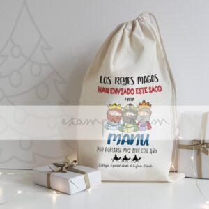 saco personalizado para reyes