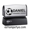Sello textil personalizado "Balón de futbol" - Imagen 2