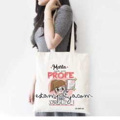 Bolsa eres una profe de sobresaliente