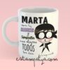 Taza Amigo Invisible personalizada