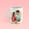 Taza para parejas personalizada "Contigo"