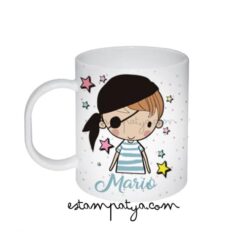 Taza Plástico personalizada pirata - Estampatya Taza Plástico personalizada pirata - Imagen 2