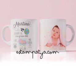 Taza natalicio personalizada con foto