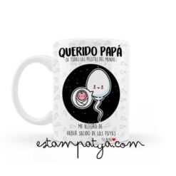 Taza querido papá de todas las pelotas del mundo