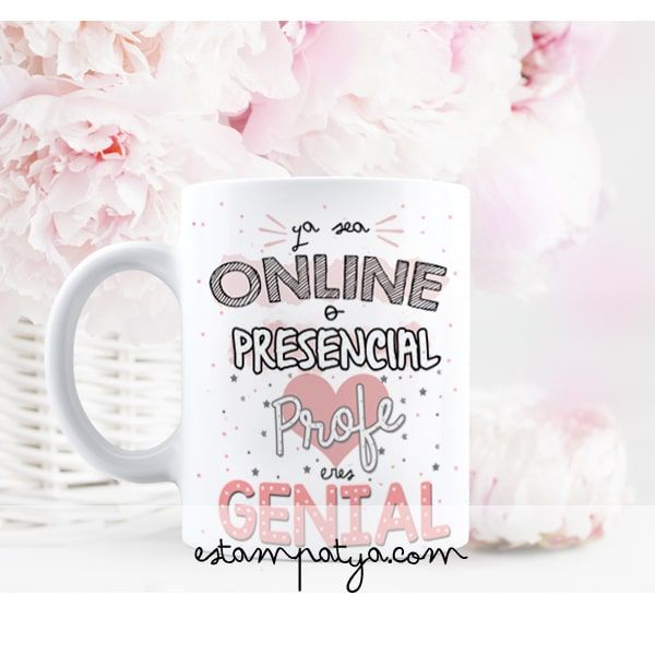 Taza profe eres genial - Estampatya Taza profe eres genial