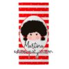 Toalla infantil personalizada nina coletas 5 | Estampatya