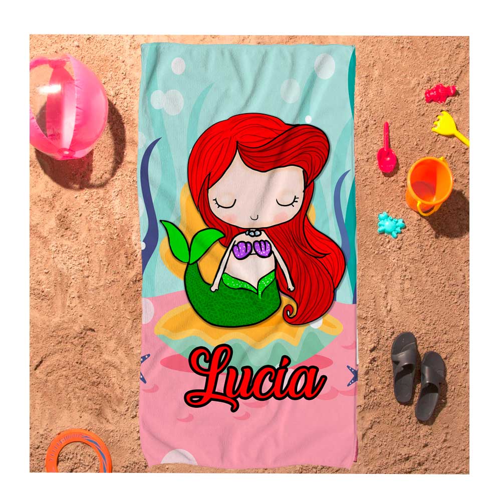 Toalla personalizada princesas - Estampatya Toalla personalizada princesas
