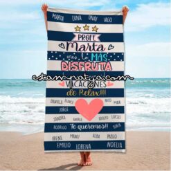 toalla profe personalizada de relax
