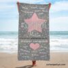 Toalla super profe personalizada