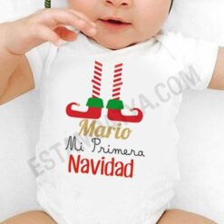 Body navidad personalizado "Duende" - Imagen 2