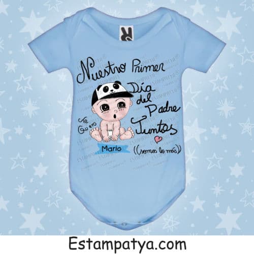 Body nuestro primer día del padre juntos - Estampatya Body nuestro primer día del padre juntos - Imagen 5