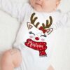 Body personalizado navidad reno
