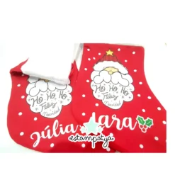 Calcetín Navideño personalizado 1