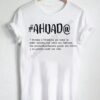 Camiseta ahijado definición