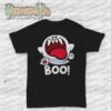 camiseta boo para niños y niñas con diseño de fantasma