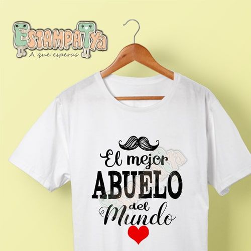 Camiseta el mejor Abuelo del mundo - Estampatya Camiseta el mejor Abuelo del mundo