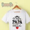 Camiseta el mejor papá del mundo
