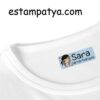 Pack 100 etiquetas personalizadas para ropa y objetos - Imagen 2