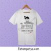 camiseta mi superheroe no vuela 5 | Estampatya