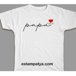 Camiseta papá desde - Estampatya Camiseta papá desde imagen 2