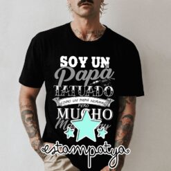 Camiseta papá tatuado - Estampatya camiseta soy un papá tatuado