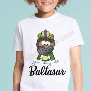 camiseta reyes magos yo soy de baltasar 6 | Estampatya