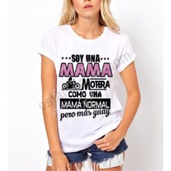 Camiseta soy una mamá motera