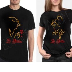 Camisetas San Valentín la bella y la bestia new - Estampatya Camisetas San Valentín la bella y la bestia new - Imagen 2