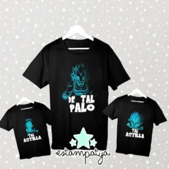 Camisetas de tal palo tal astilla dragon ball