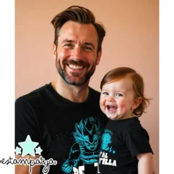Camisetas de tal palo tal astilla dragon ball niña