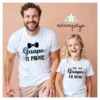 Camisetas Padre e hija guapos imagen 1