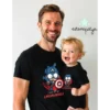 Camisetas "super papá capitán america" - Estampatya Camisetas super papá capitán america 3