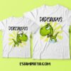 Pack camisetas papá Papisaurus y Pekesaurus