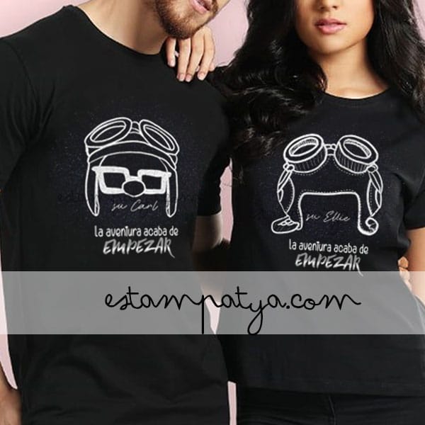 Camisetas San Valentín la aventura acaba de empezar - Estampatya Camisetas San Valentín la aventura acaba de empezar