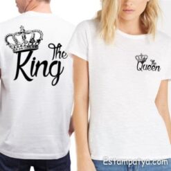 Camisetas San Valentín The King y The Queen