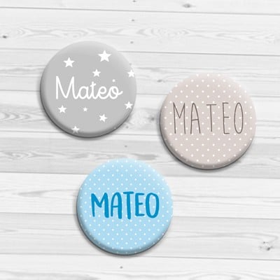 Chapas lindas con nombre - Estampatya Chapas lindas con nombre