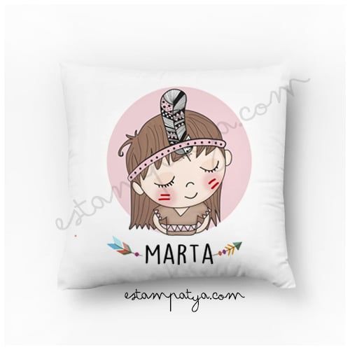 Cojin india personalizado - Estampatya Cojin india personalizado