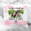 cojin san valentin personalizado contigo a donde sea