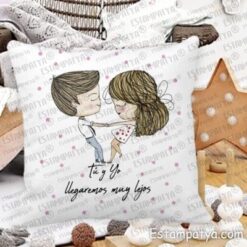 Cojin personalizado para enamorados