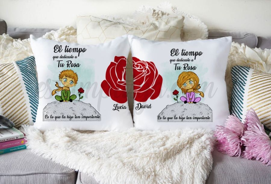 Cojines San Valentin tu rosa - Estampatya Cojines San Valentin tu rosa