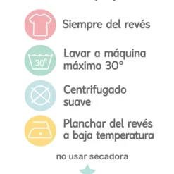 cuidado de lavado de las batitas personalizadas