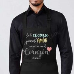 Regalo San Valentín delantal
