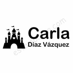 Sello textil personalizado "Castillo" - Estampatya Sello textil personalizado "Castillo" - Imagen 4