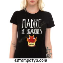 Camiseta Madre de Dragones personalizada con nombre - Imagen 2