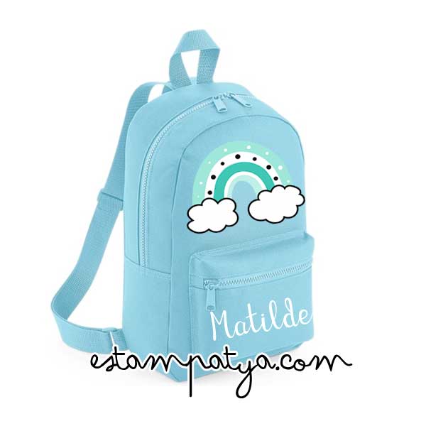 Mochila mini personalizada arcoiris - Estampatya Mochila mini personalizada arcoiris - Imagen 4