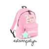 Mochila personalizada con nombre e inicial