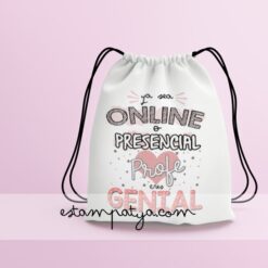 Mochila profe eres genial