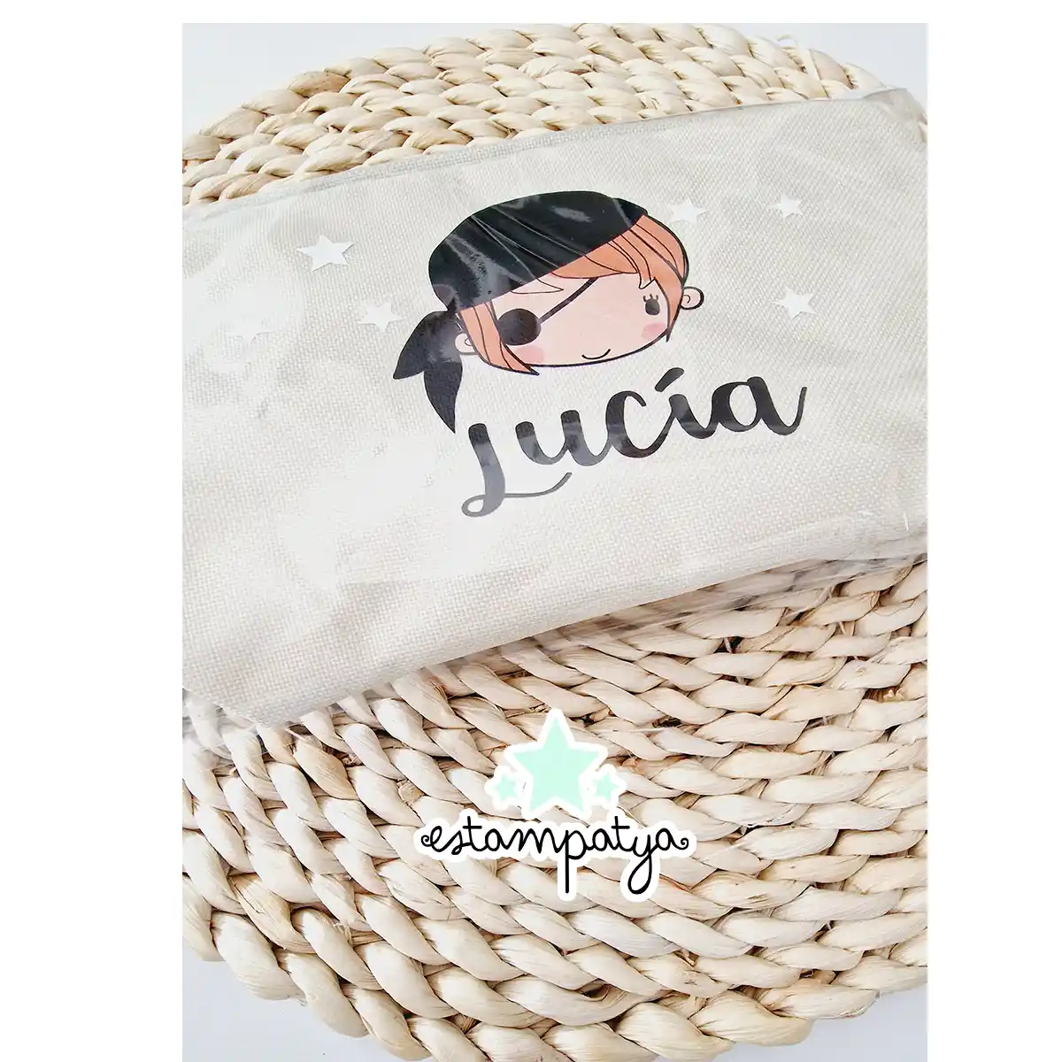 Neceser para invitados diseño Pirata - Estampatya Neceser para invitados diseño Pirata 1