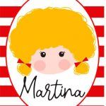 toalla personalizada niña rubia