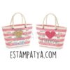 Bolsa nuestra profe se va a la playa - Estampatya Bolsa nuestra profe se va a la playa - Imagen 2